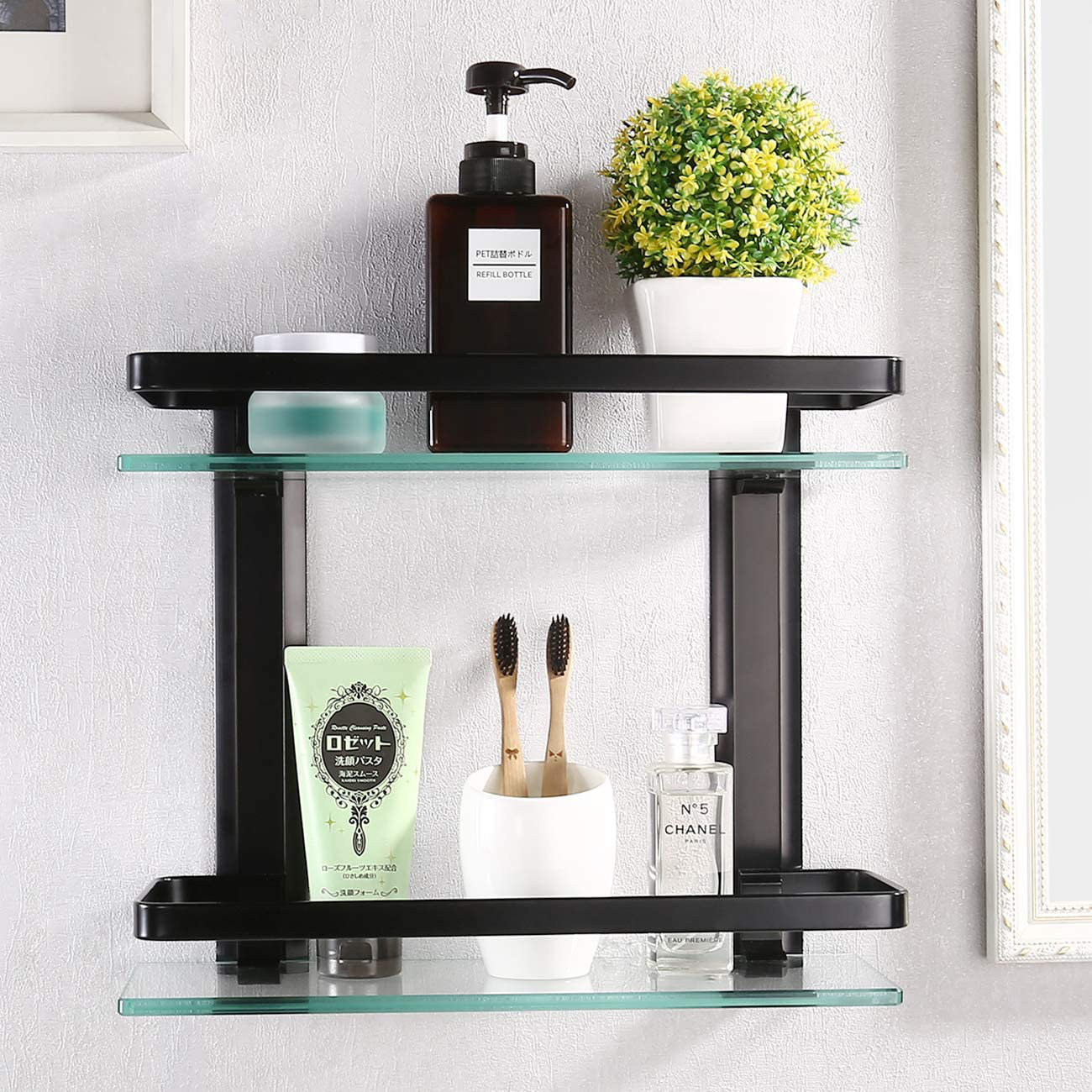 Orren Ellis Meritta 2 Piece Floating Shelf & Reviews